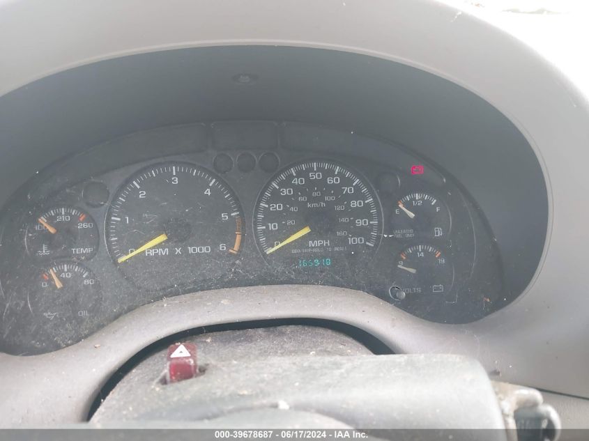 1998 GMC Jimmy Slt VIN: 1GKCS13WXW2521838 Lot: 39678687