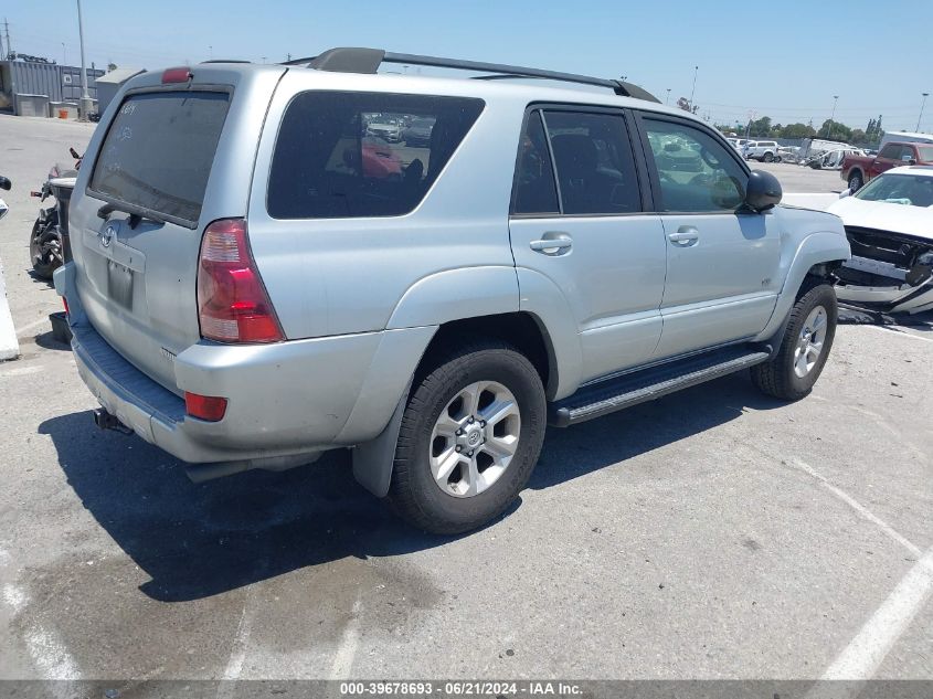 2004 Toyota 4Runner Sr5 V6 VIN: JTEZU14RX40036807 Lot: 39678693