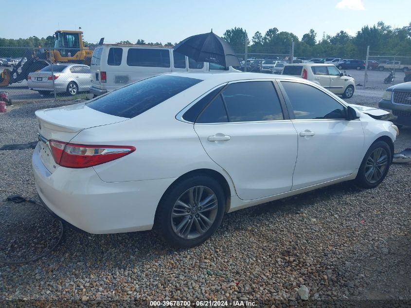 2015 Toyota Camry Se VIN: 4T1BF1FK6FU102728 Lot: 39678700