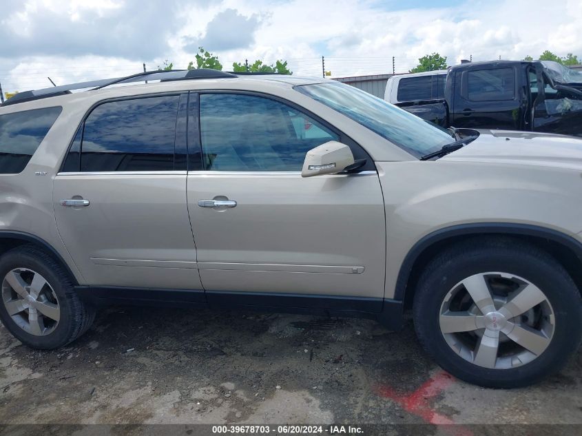 2010 GMC Acadia Slt-1 VIN: 1GKLRMED4AJ168147 Lot: 39678703