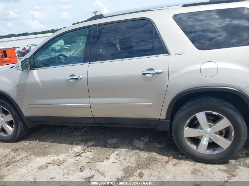 2010 GMC Acadia Slt-1 VIN: 1GKLRMED4AJ168147 Lot: 39678703