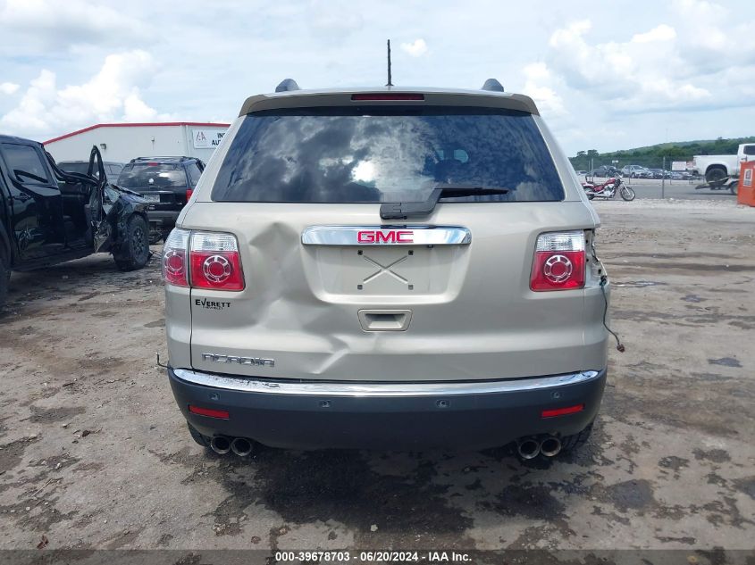 2010 GMC Acadia Slt-1 VIN: 1GKLRMED4AJ168147 Lot: 39678703