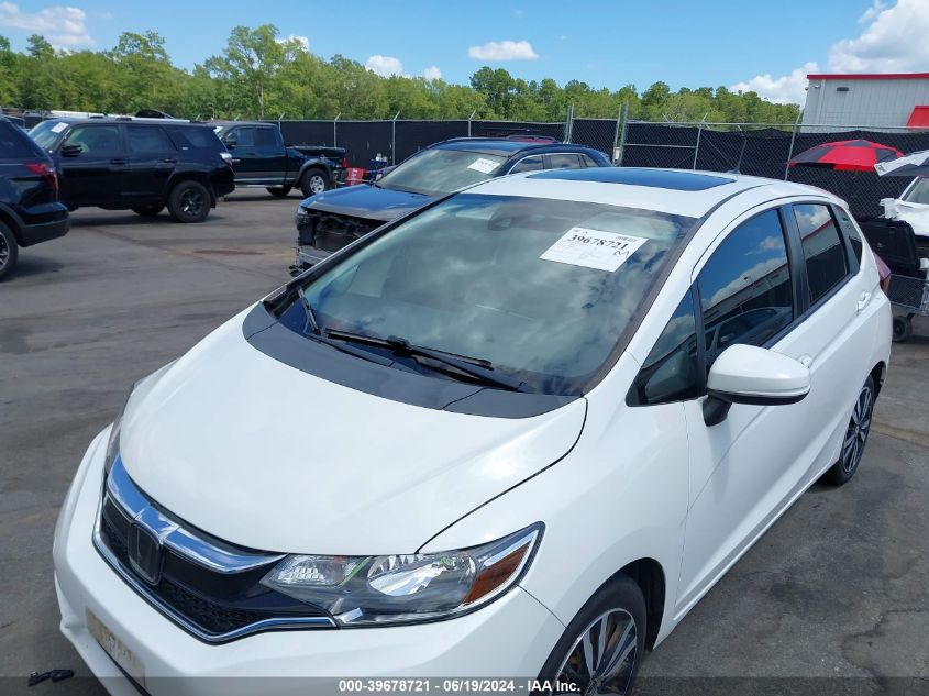 2018 Honda Fit Ex VIN: 3HGGK5H81JM720925 Lot: 39678721