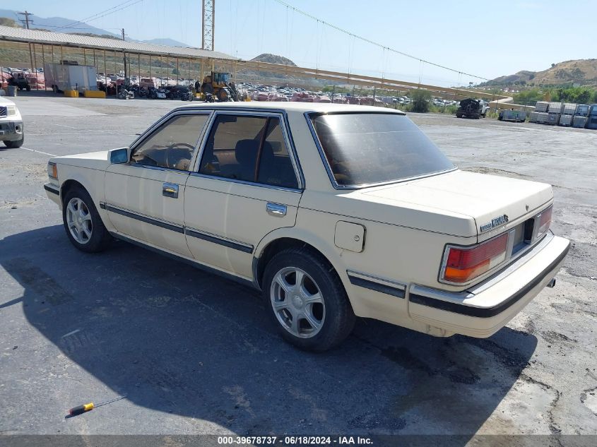 1985 Nissan Maxima VIN: JN1HU11S4FT000932 Lot: 39678737