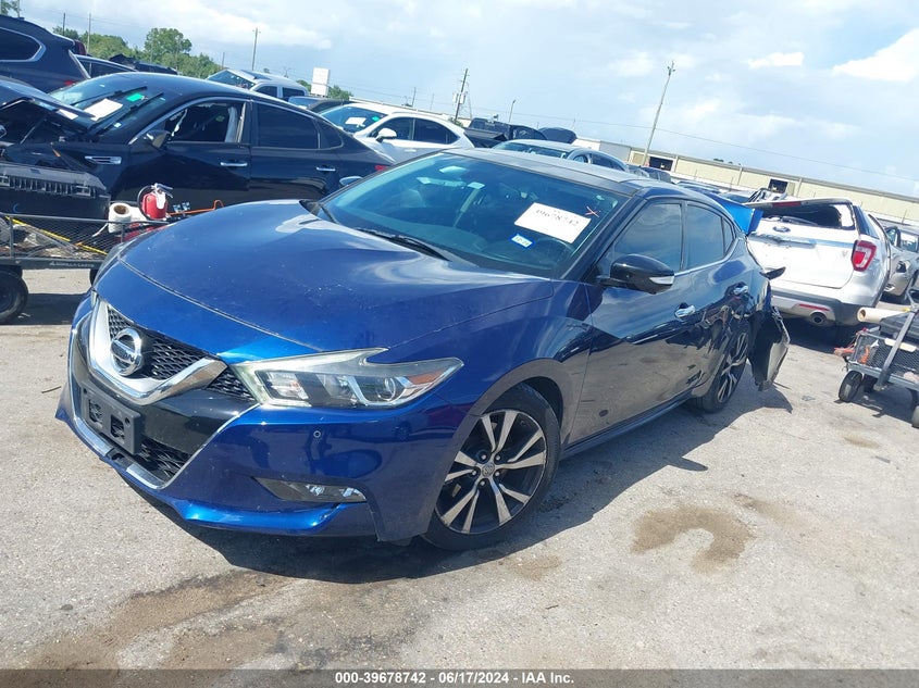 VIN 1N4AA6AP9HC396476 2017 NISSAN MAXIMA 3.5 PLATINUM