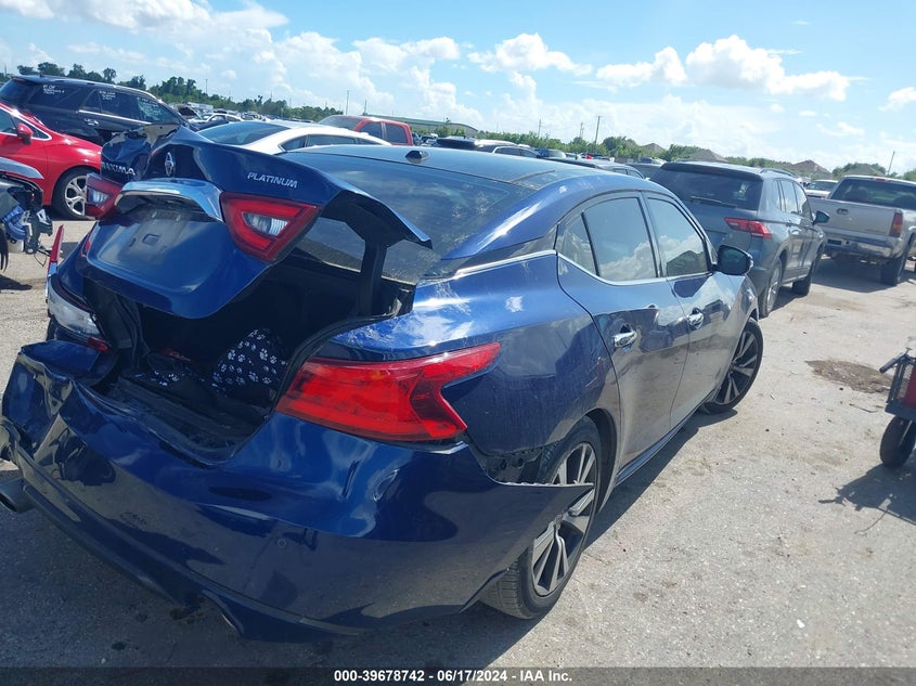 VIN 1N4AA6AP9HC396476 2017 NISSAN MAXIMA 3.5 PLATINUM