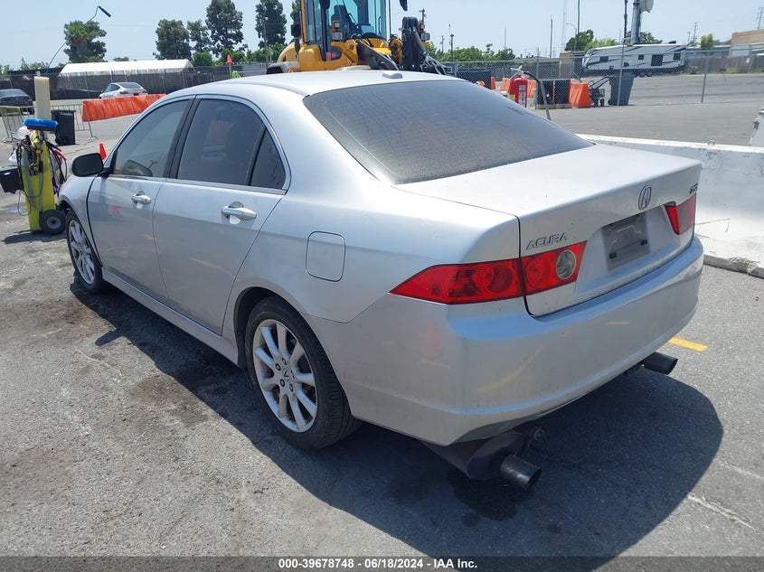 2007 Acura Tsx VIN: JH4CL96907C011022 Lot: 39678748