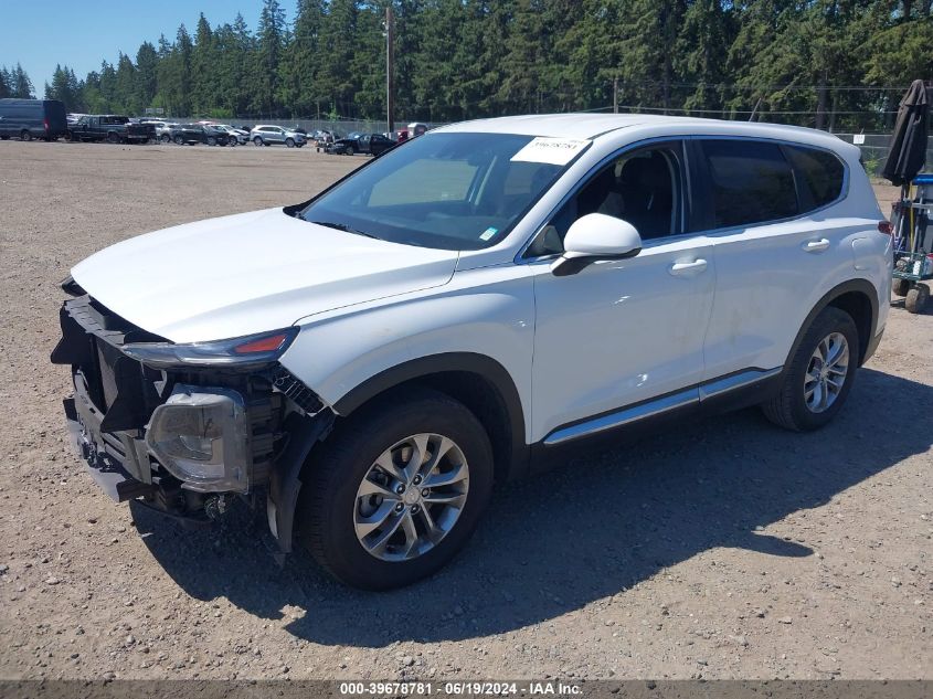 2019 Hyundai Santa Fe Se VIN: 5NMS2CAD5KH064267 Lot: 39678781