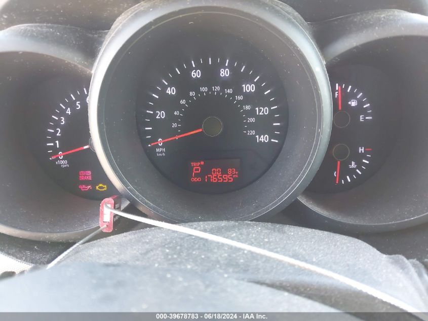 2012 Kia Soul VIN: KNDJT2A53C7390542 Lot: 39678783