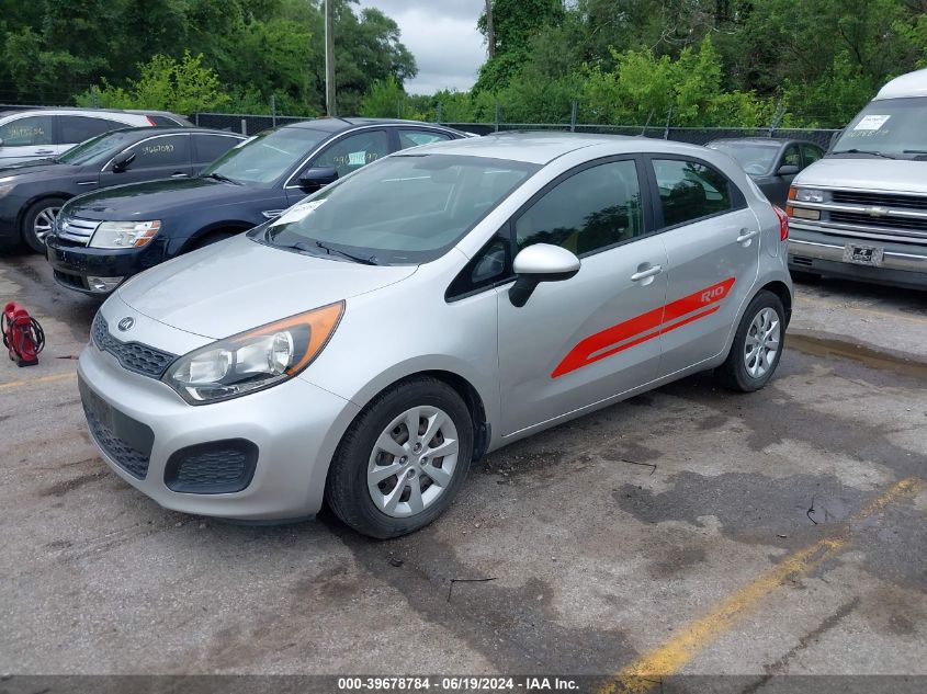 2013 Kia Rio Lx VIN: KNADM5A3XD6135059 Lot: 39678784