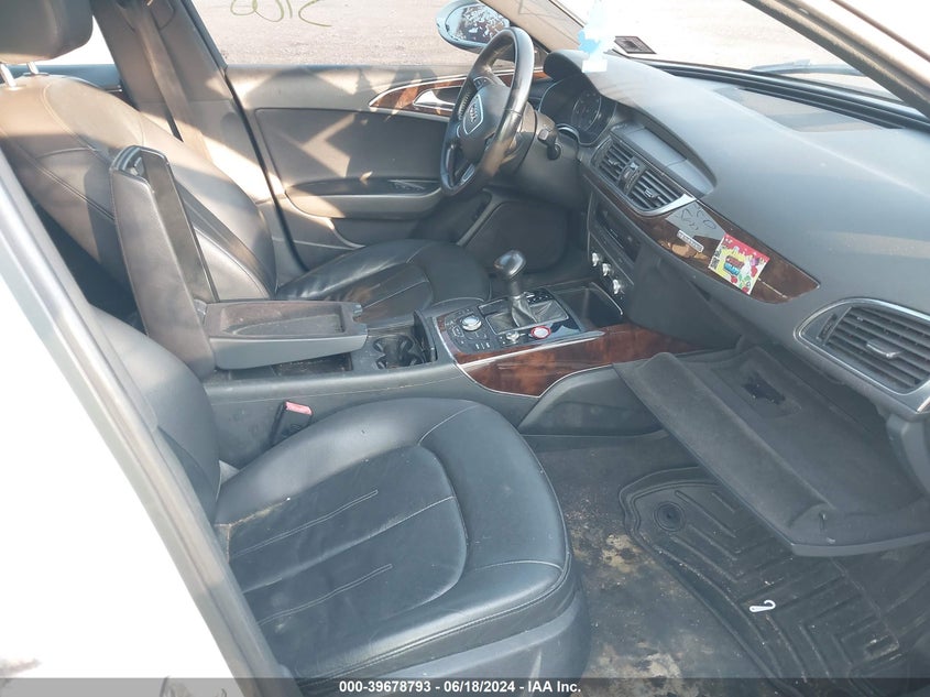 2012 Audi A6 3.0 Premium VIN: WAUGGAFC7CN126149 Lot: 39678793