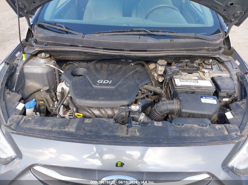 2017 Hyundai Accent Se VIN: KMHCT4AE5HU247441 Lot: 39678822