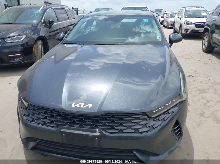2022 Kia K5 Lxs VIN: 5XXG14J20NG093708 Lot: 39678828