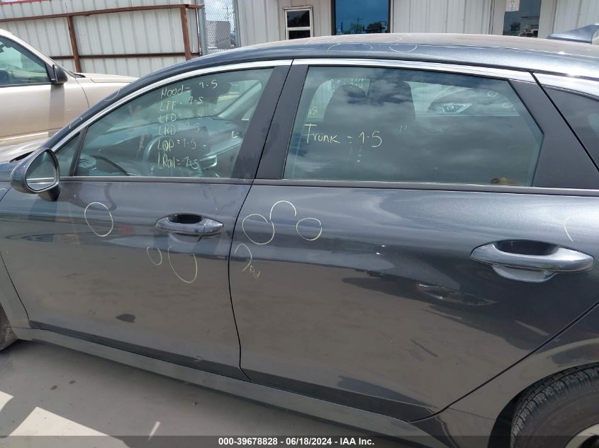 2022 Kia K5 Lxs VIN: 5XXG14J20NG093708 Lot: 39678828