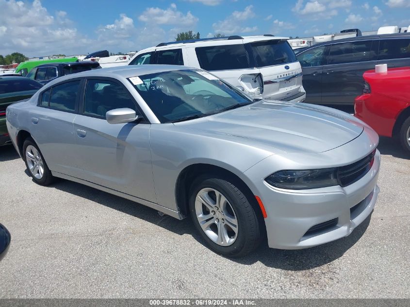 2022 Dodge Charger Sxt Rwd VIN: 2C3CDXBG7NH239492 Lot: 39678832