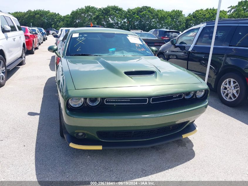 2022 Dodge Challenger Gt Awd VIN: 2C3CDZKG7NH242985 Lot: 39678841