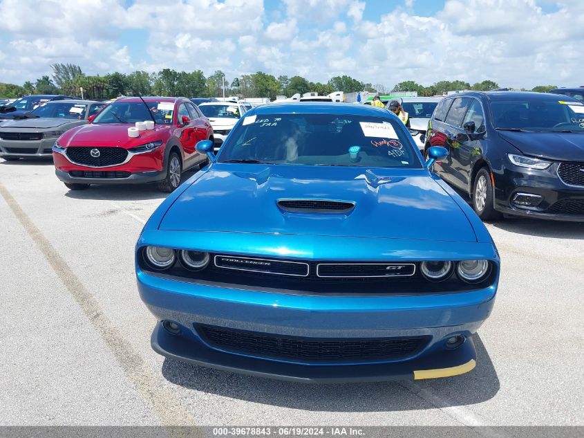 2022 Dodge Challenger Gt Awd VIN: 2C3CDZKG1NH247678 Lot: 39678843