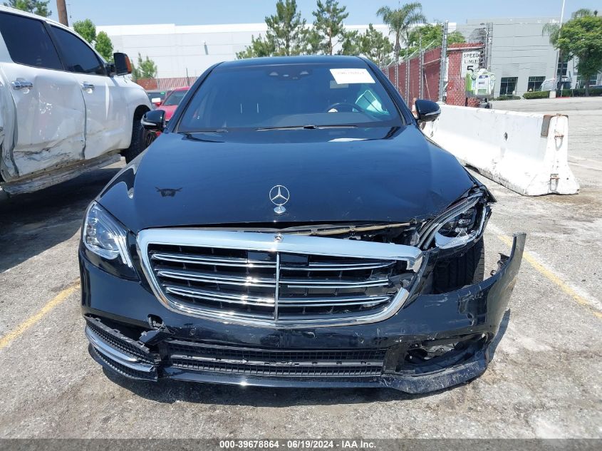 2018 Mercedes-Benz S 560 VIN: WDDUG8DB7JA369883 Lot: 39678864