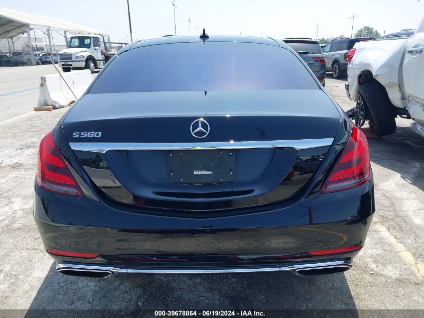 2018 Mercedes-Benz S 560 VIN: WDDUG8DB7JA369883 Lot: 39678864