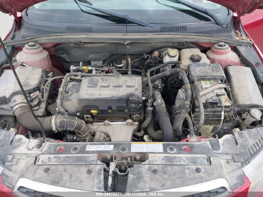 2012 Chevrolet Cruze 1Lt VIN: 1G1PF5SC4C7288529 Lot: 39678871