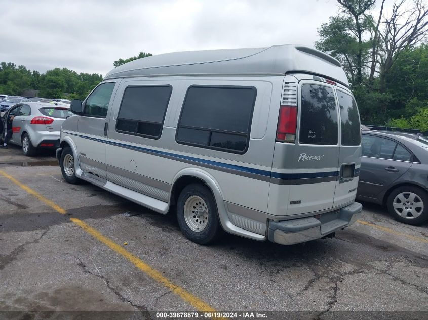 1997 Chevrolet Chevy Van Yf7 Upfitter Pkg. VIN: 1GBFG15R3V1006531 Lot: 39678879