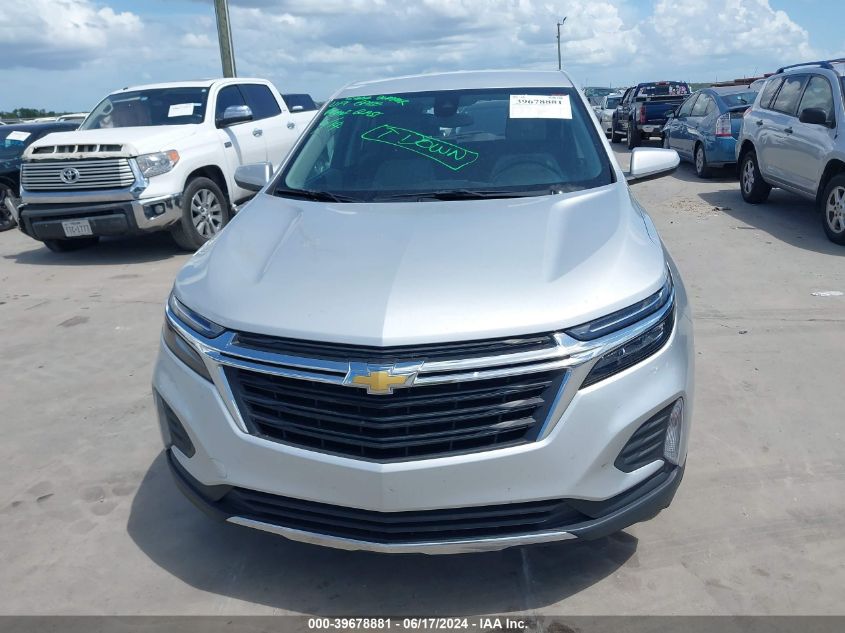 2022 Chevrolet Equinox Fwd Lt VIN: 2GNAXKEVXN6100869 Lot: 39678881