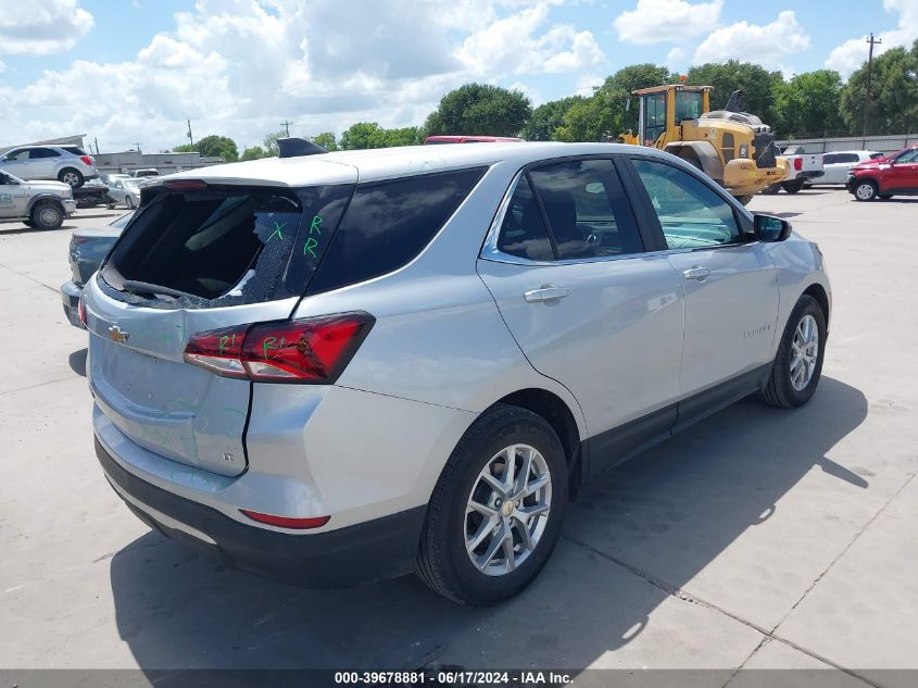 2022 Chevrolet Equinox Fwd Lt VIN: 2GNAXKEVXN6100869 Lot: 39678881