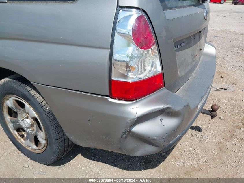 2006 Subaru Forester 2.5X VIN: JF1SG63656H725472 Lot: 39678884