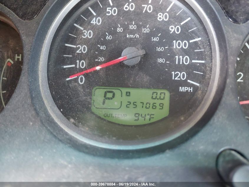 2006 Subaru Forester 2.5X VIN: JF1SG63656H725472 Lot: 39678884