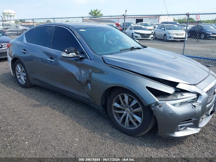 JN1BV7AR7EM695970 2014 Infiniti Q50 Premium