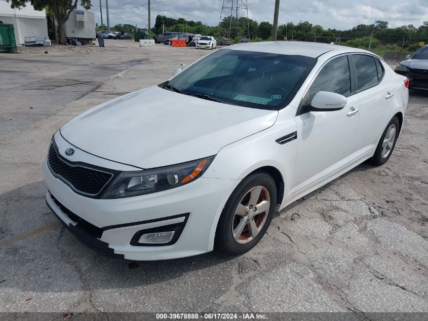 2014 KIA OPTIMA LX - 5XXGM4A78EG341058