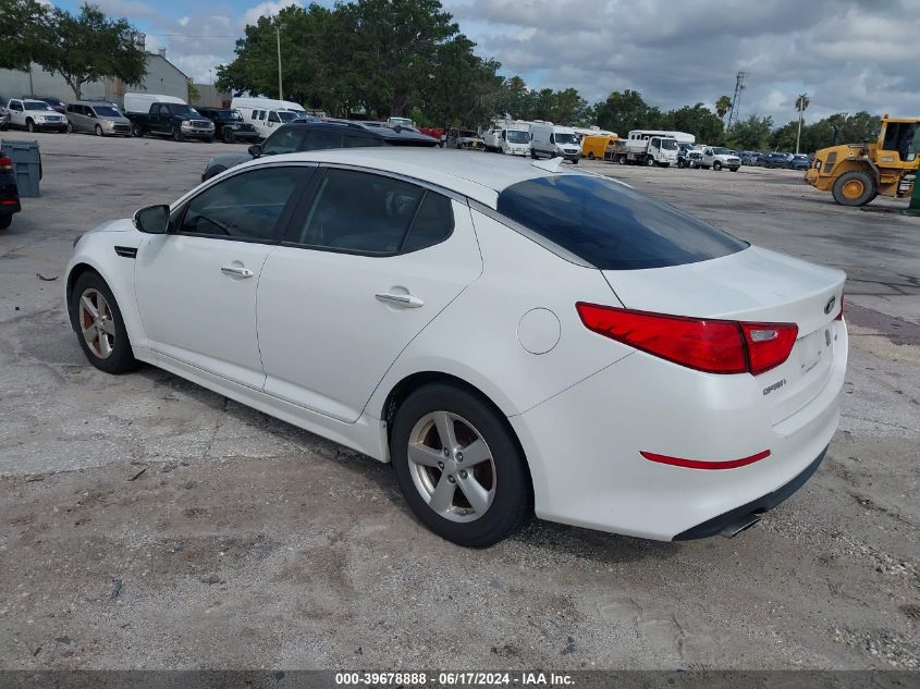 2014 Kia Optima Lx VIN: 5XXGM4A78EG341058 Lot: 39678888