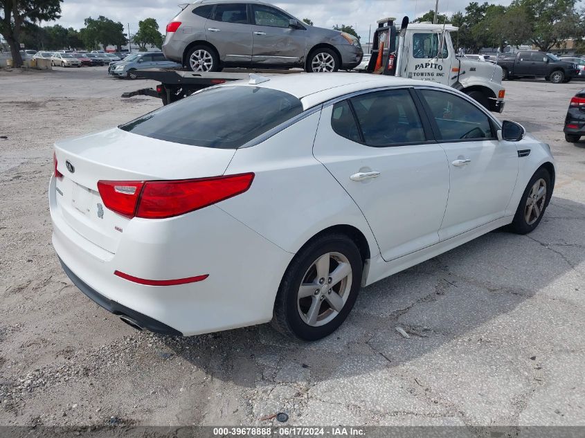 2014 KIA OPTIMA LX - 5XXGM4A78EG341058