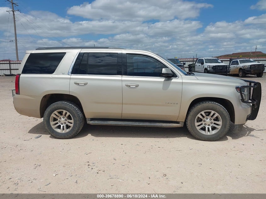 2016 CHEVROLET TAHOE LT - 1GNSKBKC4GR292058