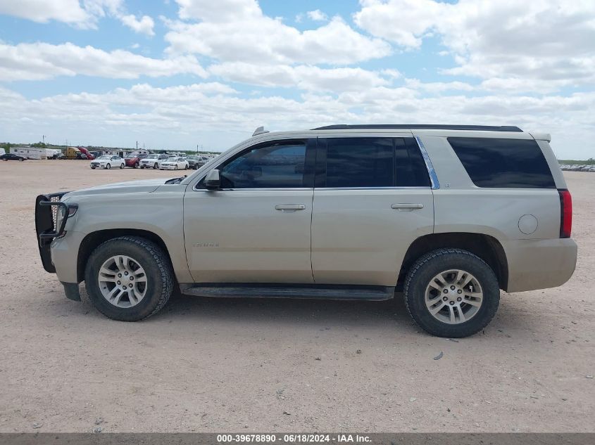 2016 Chevrolet Tahoe Lt VIN: 1GNSKBKC4GR292058 Lot: 39678890