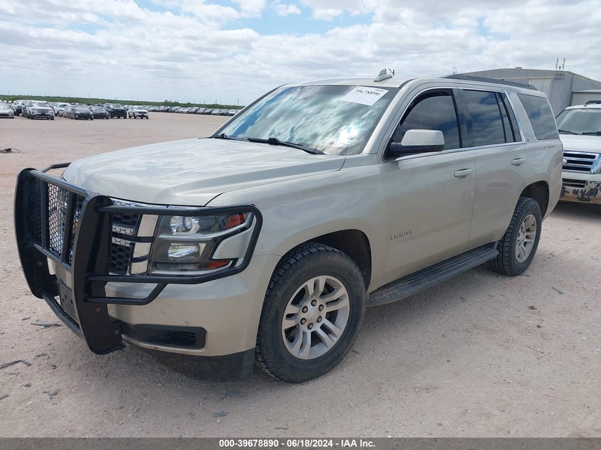 2016 CHEVROLET TAHOE LT - 1GNSKBKC4GR292058