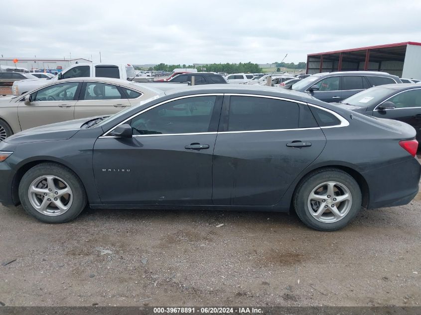 2018 Chevrolet Malibu 1Ls VIN: 1G1ZB5ST7JF201813 Lot: 39678891