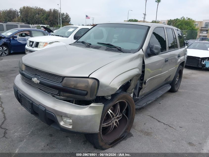 2003 Chevrolet Trailblazer VIN: 1GNDS13S432186818 Lot: 39678901