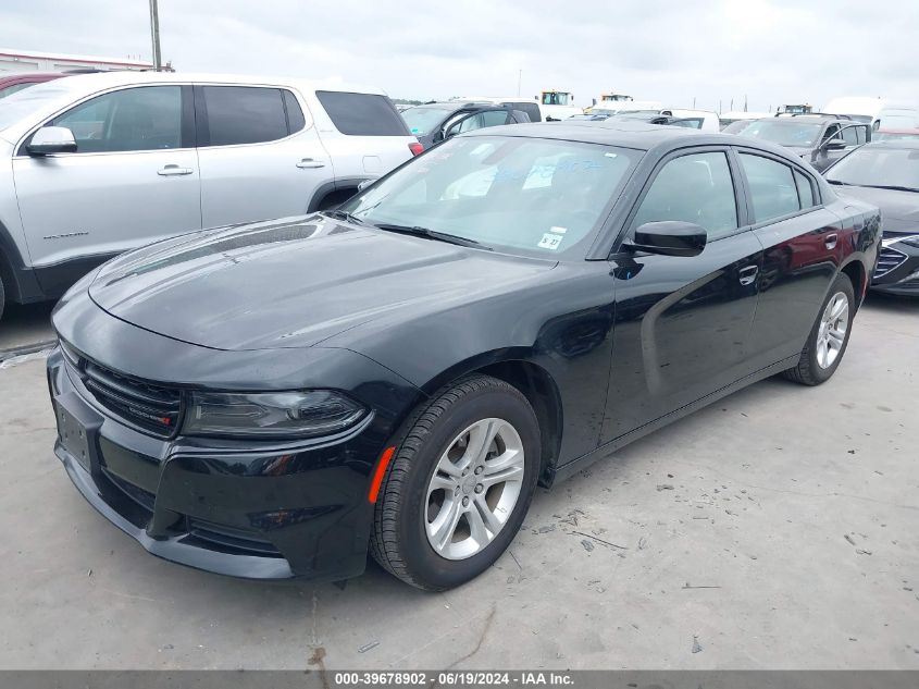 VIN 2C3CDXBG1NH152946 2022 DODGE CHARGER SXT