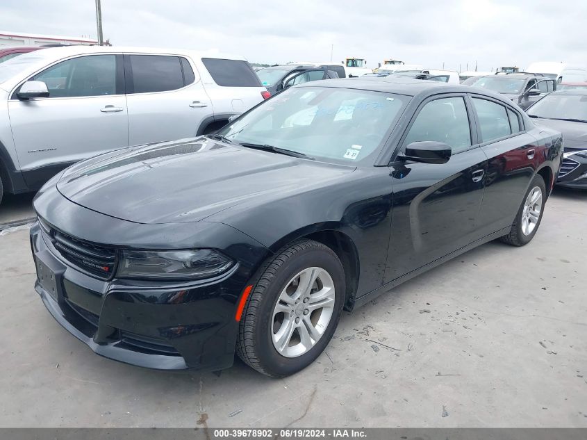 2022 Dodge Charger Sxt VIN: 2C3CDXBG1NH152946 Lot: 39678902