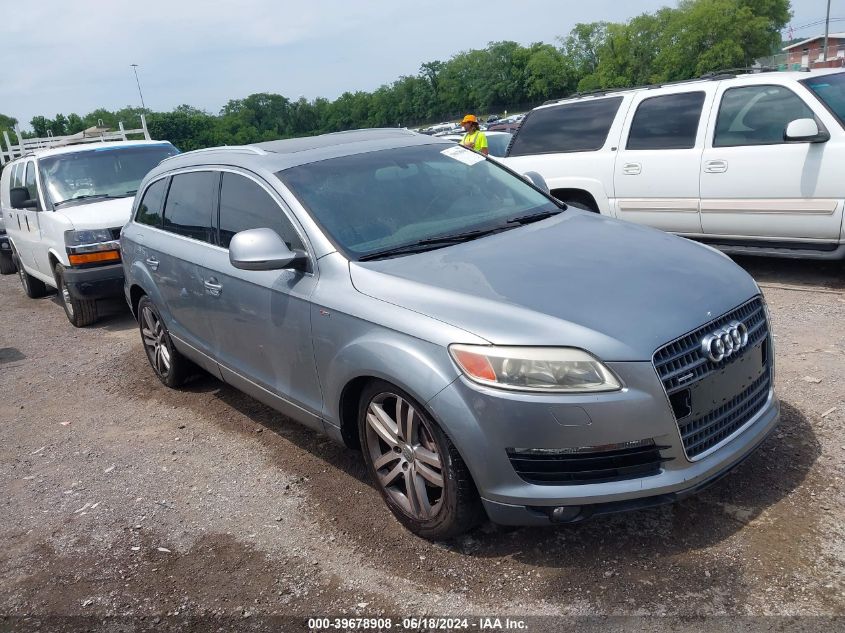 2007 Audi Q7 3.6 Premium VIN: WA1BY94L87D042844 Lot: 39678908