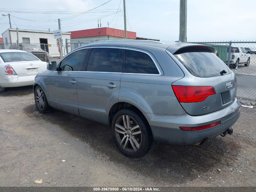 2007 Audi Q7 3.6 Premium VIN: WA1BY94L87D042844 Lot: 39678908