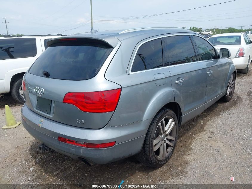 2007 Audi Q7 3.6 Premium VIN: WA1BY94L87D042844 Lot: 39678908