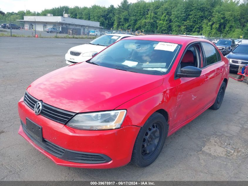 2011 Volkswagen Jetta 2.0L S VIN: 3VW2K7AJ7BM392281 Lot: 39678917