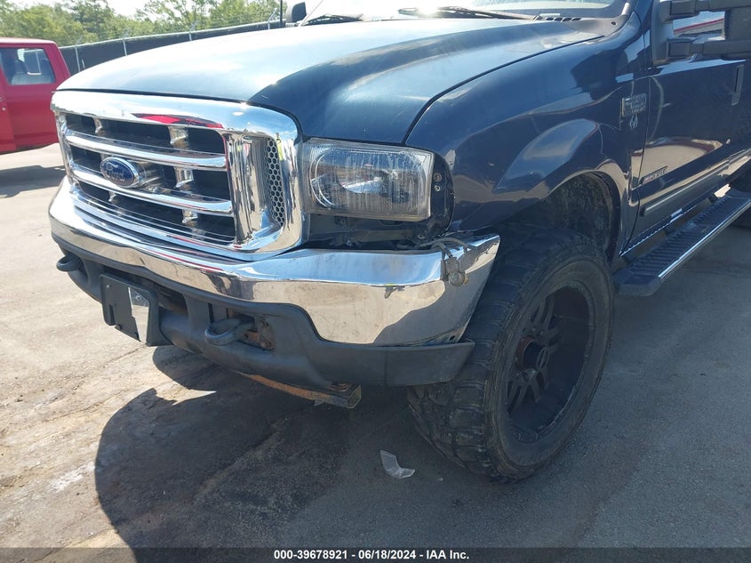 2000 Ford F-250 Lariat/Xl/Xlt VIN: 1FTNW21F1YEA20467 Lot: 39678921