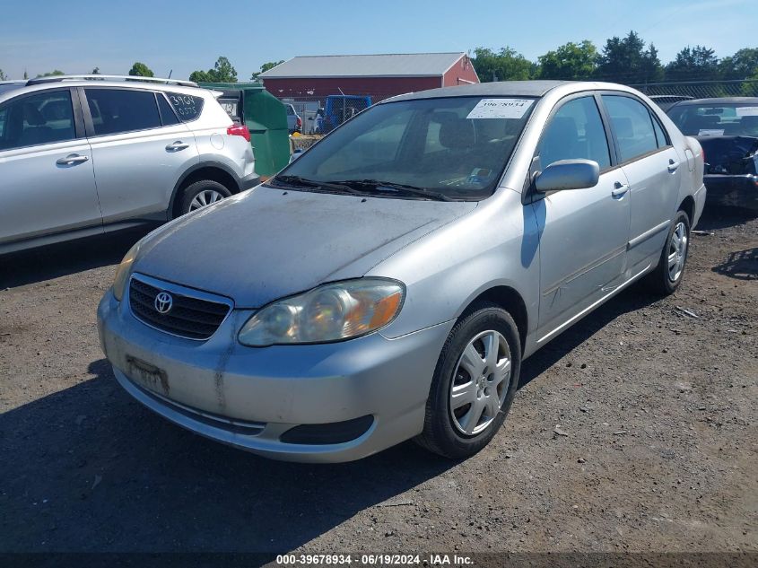 2005 Toyota Corolla Le VIN: JTDBR32E052053723 Lot: 39678934