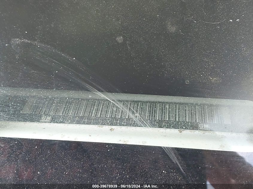 2009 Chevrolet Cobalt Lt VIN: 1G1AT58H497156221 Lot: 39678939