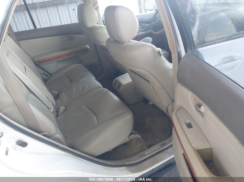 2004 Lexus Rx 330 VIN: JTJHA31U240051618 Lot: 39678946