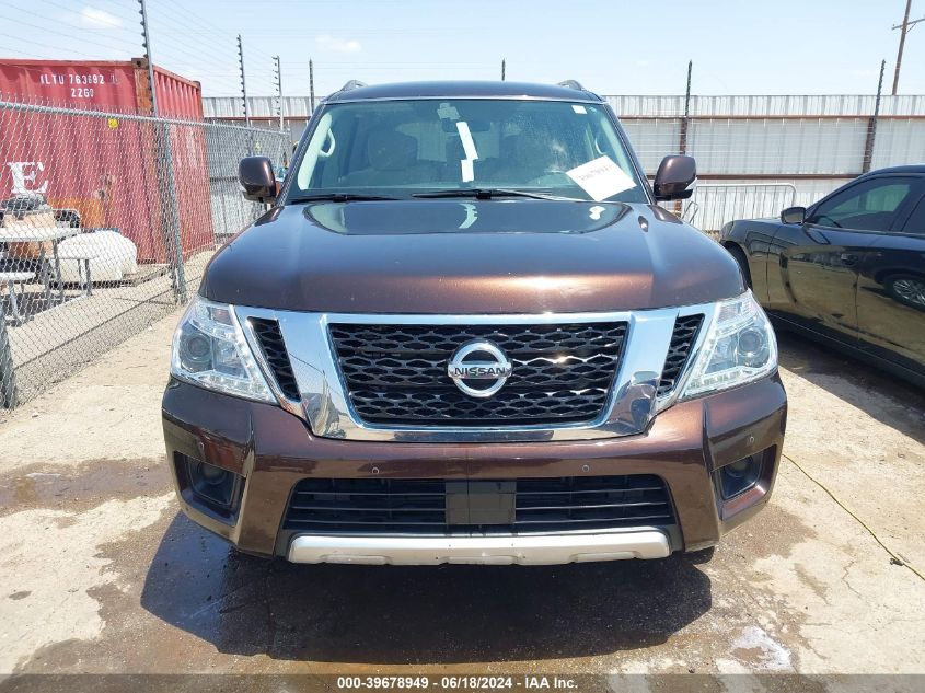 2018 Nissan Armada Sv VIN: JN8AY2ND3J9053040 Lot: 39678949