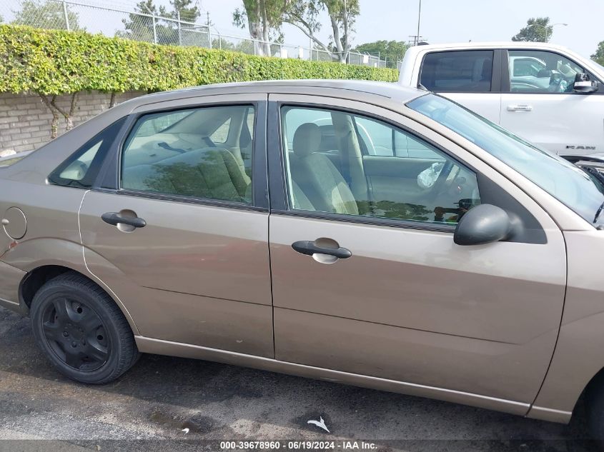 2005 Ford Focus Zx4 VIN: 1FAFP34N45W160020 Lot: 39678960